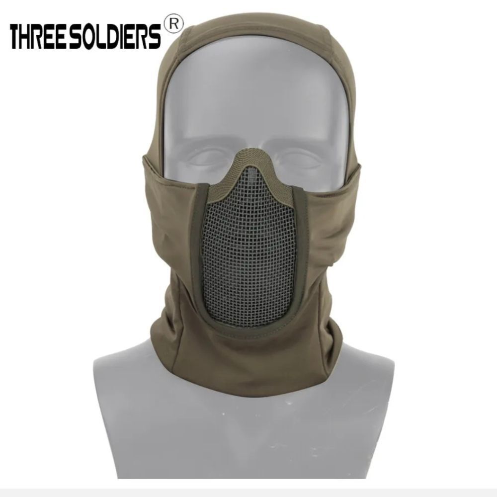 Balaclava Airsoft Mesh Mask Full Face Protection Hood for Cs War Game Hunting US